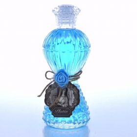 Platin 200 ml. İnce Belli Cam Şişe Saray Çiçeği Kolonyası